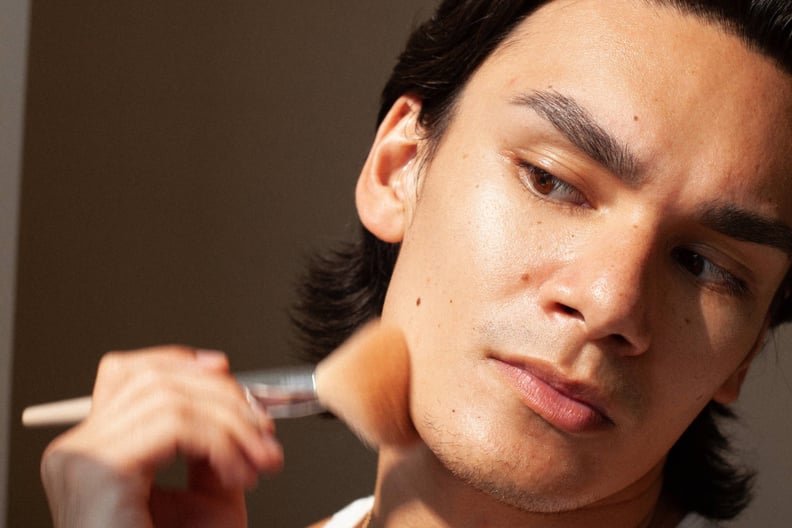 how to apply makeup to dry skin